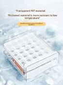 Egg storage box, refrigerator drawer-style kitchen storage organizer, egg box, food-grade container